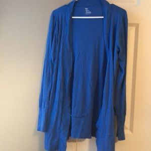 Energetic Blue Cardigan, Gap, Size L